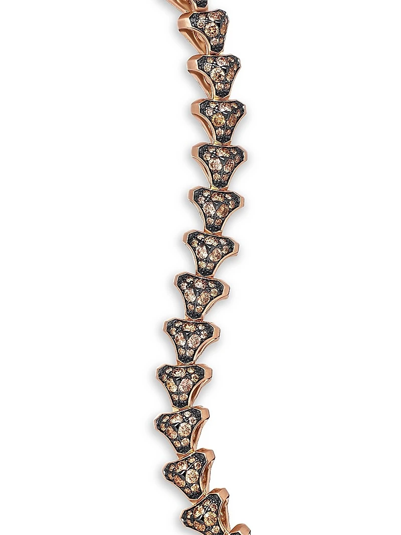 Armory Link Bracelet 18K Rose Gold
