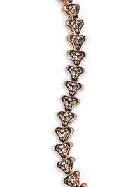 Armory Link Bracelet 18K Rose Gold