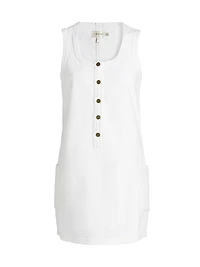 Trapunto Side Pocket Dress