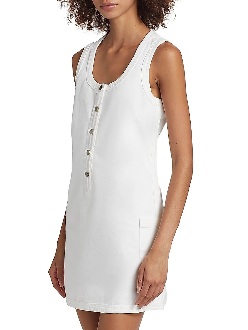 Trapunto Side Pocket Dress