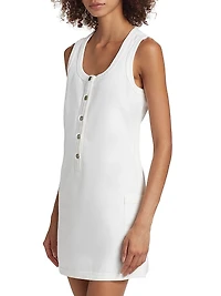 Trapunto Side Pocket Dress