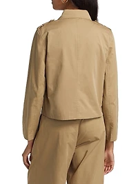 Cotton Trench Jacket