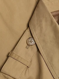 Cotton Trench Jacket