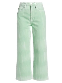 Le Jane Wide Crop Jeans