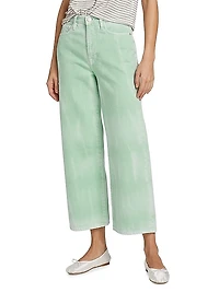 Le Jane Wide Crop Jeans