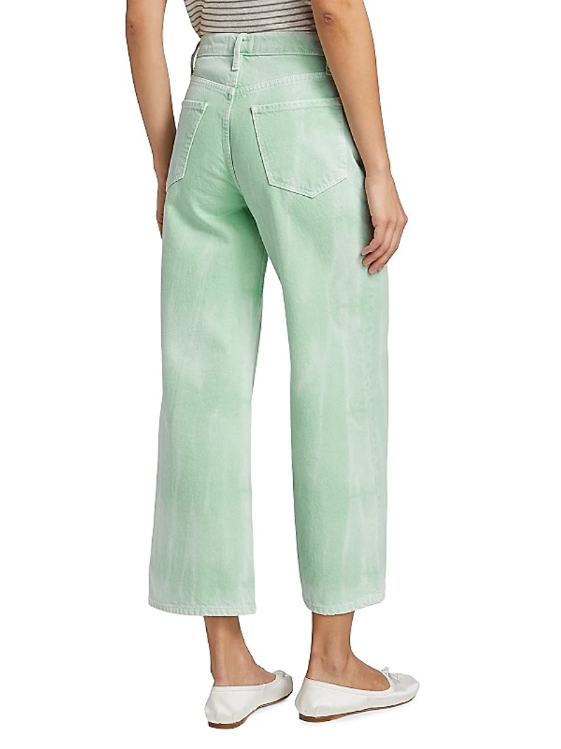 Le Jane Wide Crop Jeans