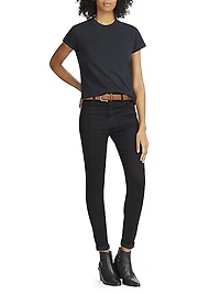 Embellished Leather Belt