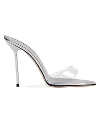 Lidia 105MM Leather Mules