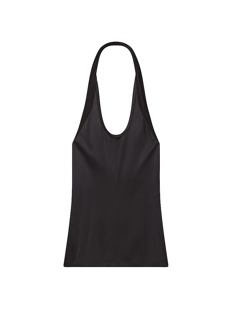 Dancer Liquid Jersey Halter Top