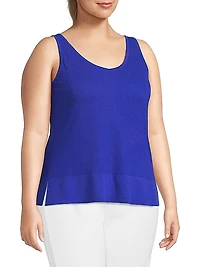 Plus V-Neck Tank