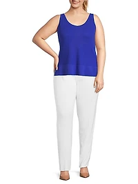 Plus V-Neck Tank