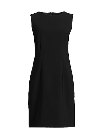 Double Crepe Sheath Dress