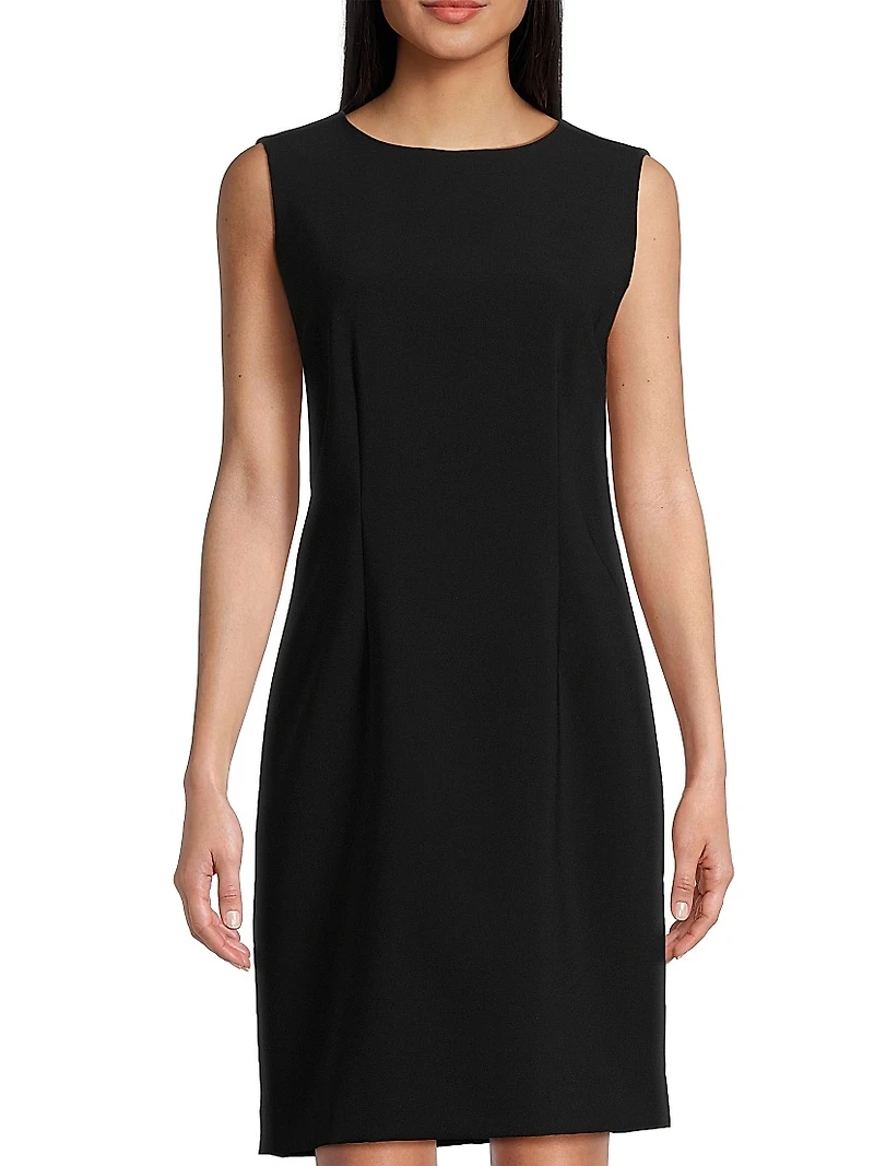 Double Crepe Sheath Dress