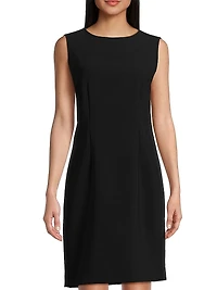 Double Crepe Sheath Dress