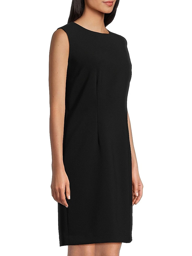 Double Crepe Sheath Dress