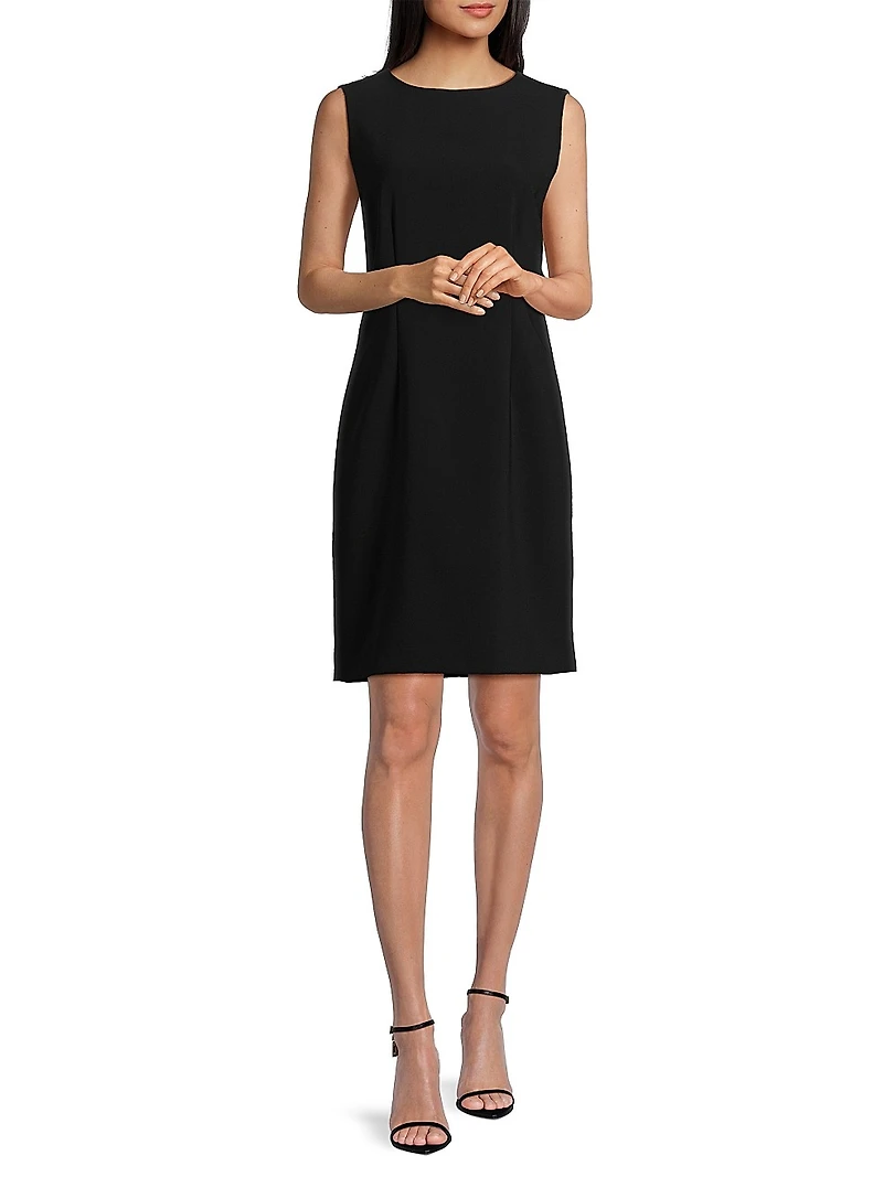 Double Crepe Sheath Dress