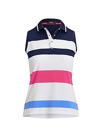 Airflow Sleeveless Polo Shirt