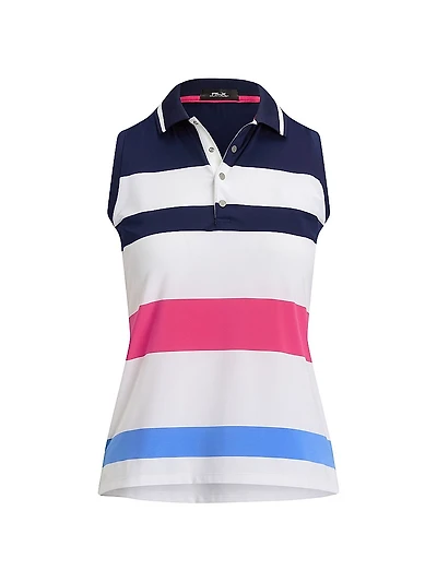 Airflow Sleeveless Polo Shirt