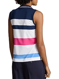 Airflow Sleeveless Polo Shirt
