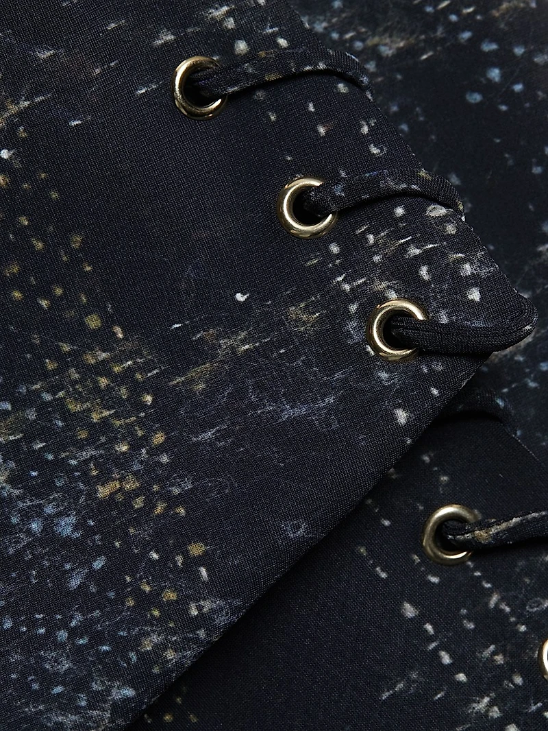 Adlia Plaid Cocktail Dress