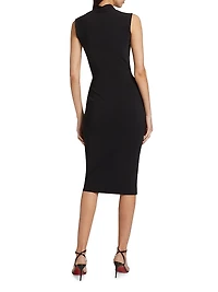 Lalia V-Neck Cocktail Dress