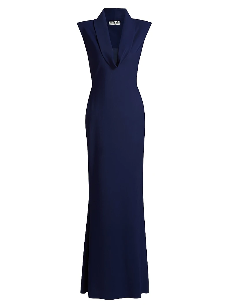 Duina Cowlneck Gown