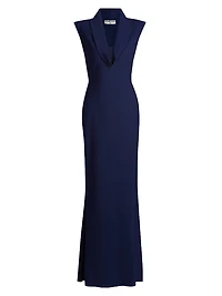 Duina Cowlneck Gown