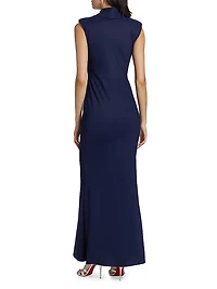 Duina Cowlneck Gown