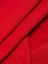 Wang Ruffle Cocktail Midi-Dress