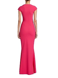 Emerentienne Ruched Gown