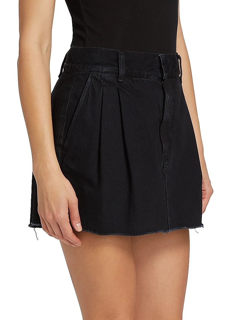 Becker Denim Miniskirt