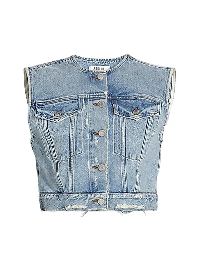 Leo Denim Vest