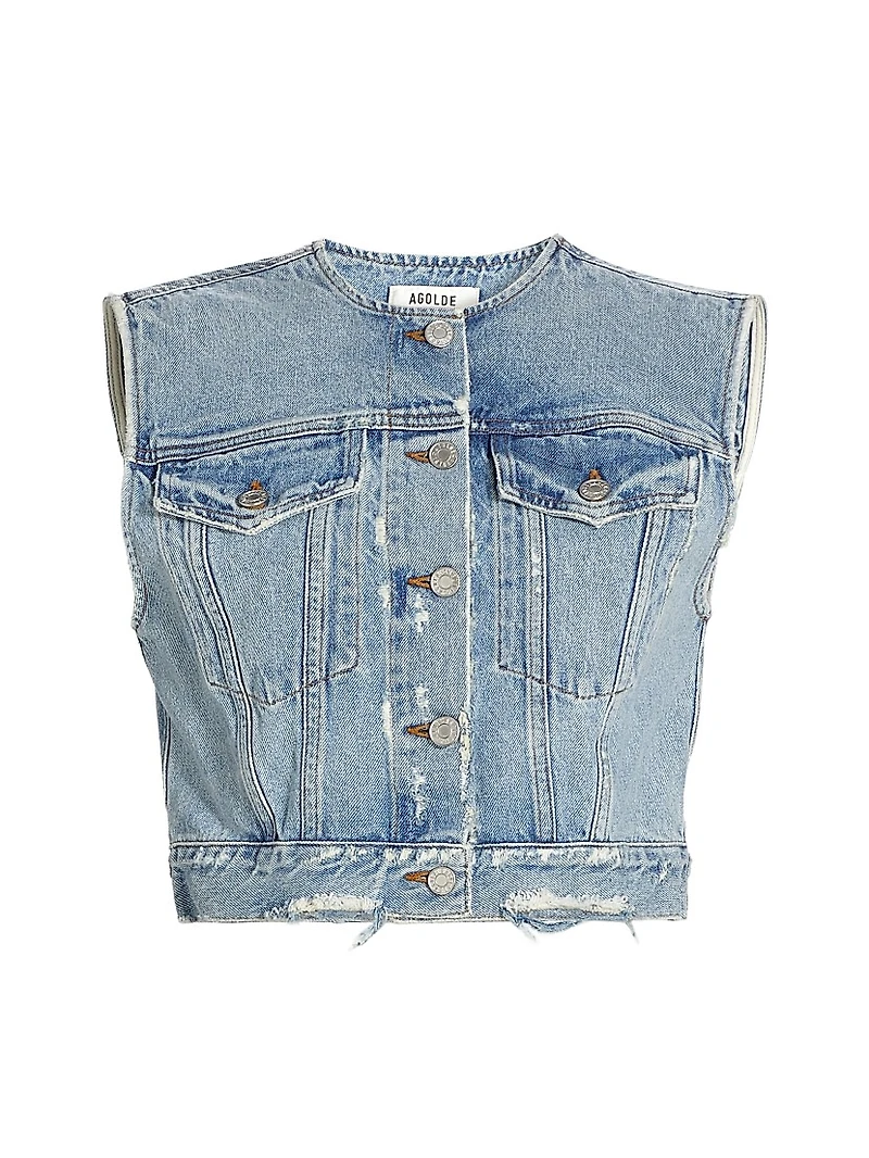 Leo Denim Vest