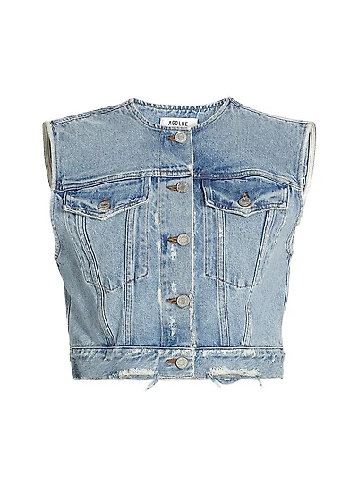 Leo Denim Vest