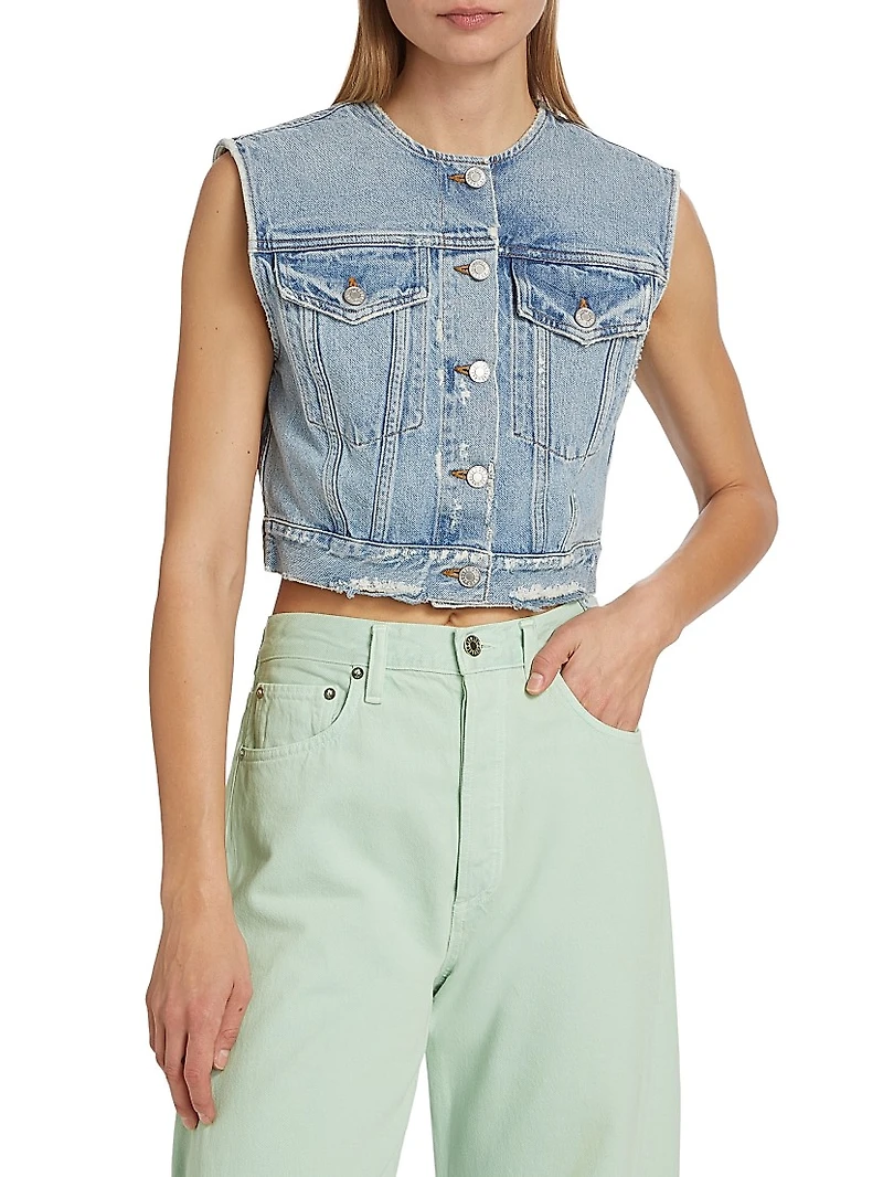 Leo Denim Vest