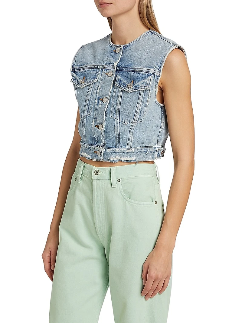 Leo Denim Vest