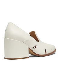 Eliza 80MM Leather Loafers