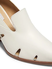 Eliza 80MM Leather Loafers