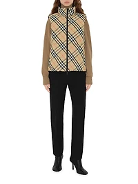 Reversible Check Down Vest