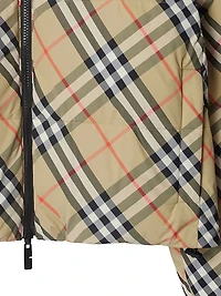 Reversible Check Down Jacket