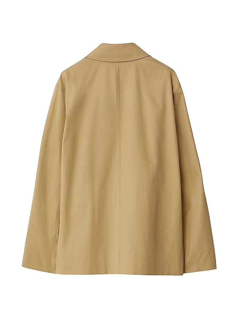 Short Cotton Car Coat