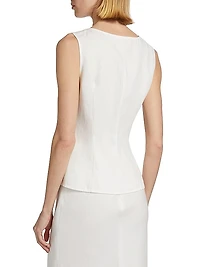 Zuzu Linen Waistcoat