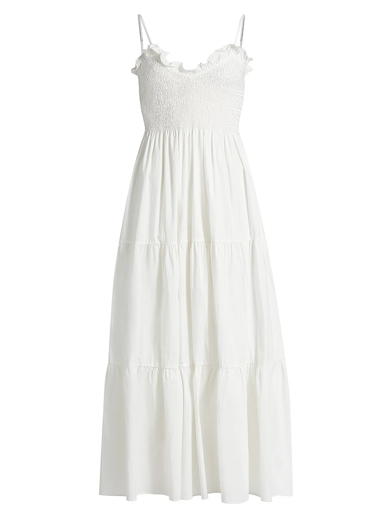 Seraphine Ruffle-Trimmed Maxi Dress
