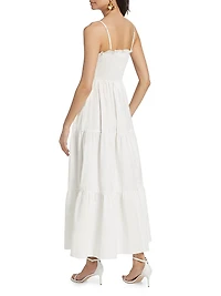 Seraphine Ruffle-Trimmed Maxi Dress