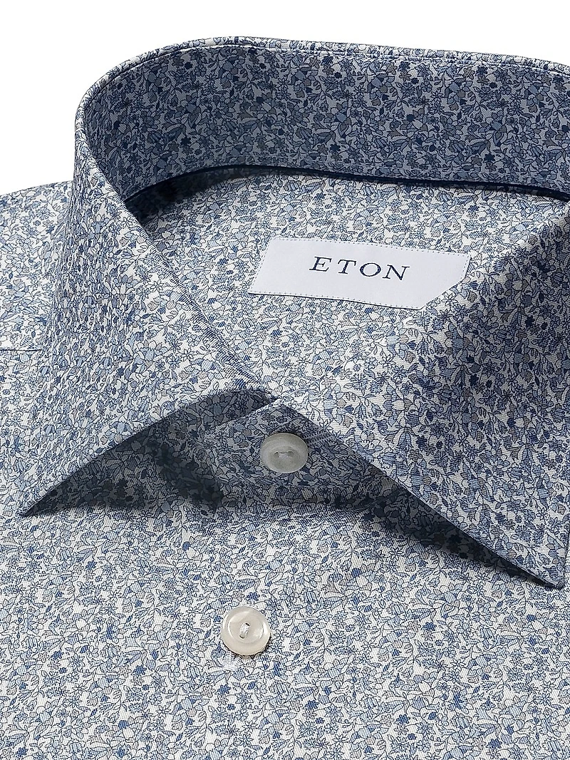 Contemporary-Fit Floral Print Shirt