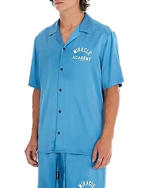 Miracle Academy Silk Short-Sleeve Shirt