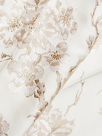 Cherry Blossom Jacquard Pants