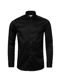 Cotton-Twill Contemporary-Fit Dress Shirt