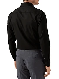 Cotton-Twill Slim-Fit Dress Shirt