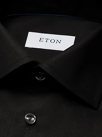 Cotton-Twill Slim-Fit Dress Shirt